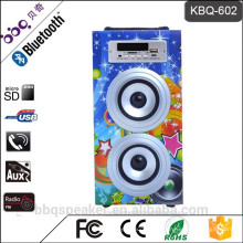 Melhor venda KBQ-602 10 W portátil Bluetooth speaker com USB / FM / TF